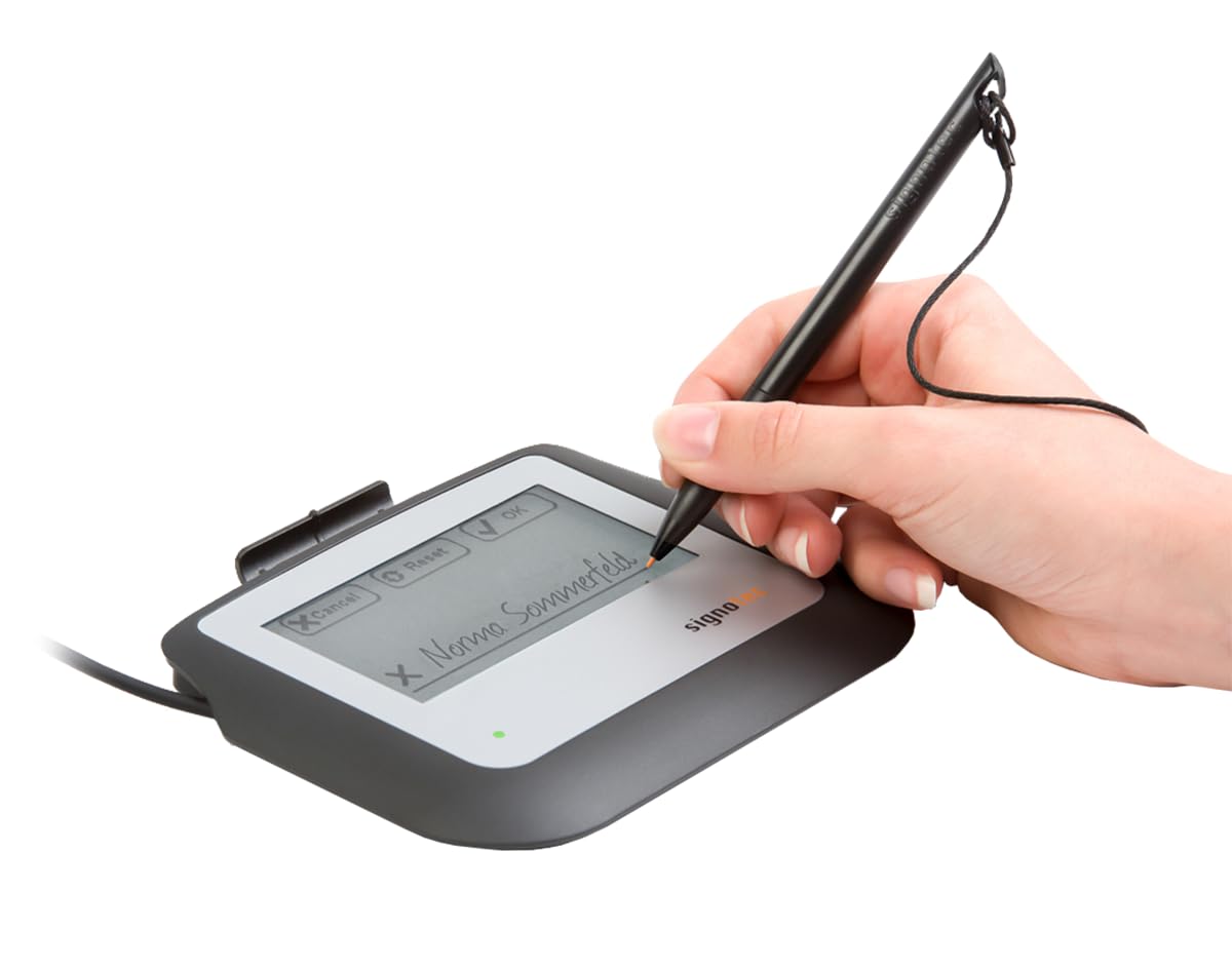 4" Monochrome w/Backlight Signature Pad ST-BE105-2-U100 (Renewed)