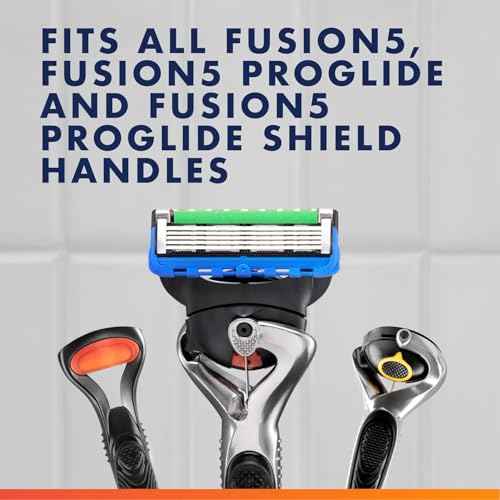 Gillette Fusion5 ProGlide Men's Razor Blade Refills, 12 Count, Mens Blades