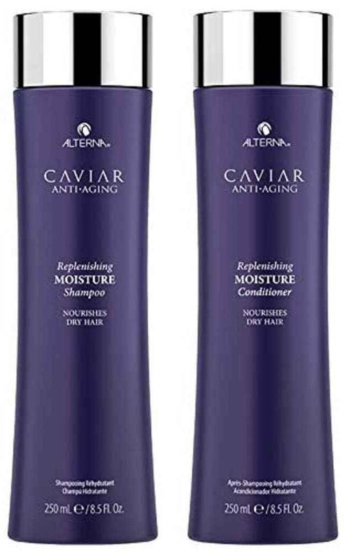 Alterna Caviar Anti-Aging Replenishing Moisture Shampoo/ Conditioner, 8.5 fl. oz.