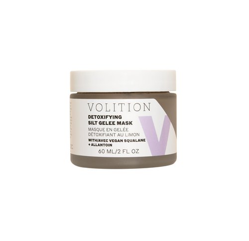 Volition Beauty Detoxifying Silt Gelée Mask with Vegan Squalane + Allantoin 60ml/2oz - Detoxifies, Smoothes, Hydrates