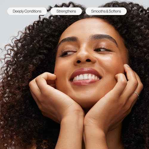 Eva NYC Therapy Session Deep Conditioning Hair Mask with Vegan Protein, Jojoba Oil + Argan Oil - Hydrate, Soften + Repair Hair Strength - Sulfate Free - Warm Vanilla Scent - 13.5 fl oz