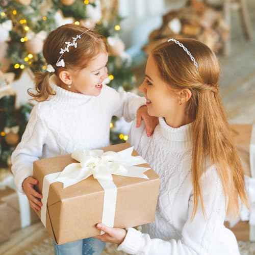 4 Pack Silver Rhinestone Headbands Wedding Beadband Bridal Headband For Women Gifts