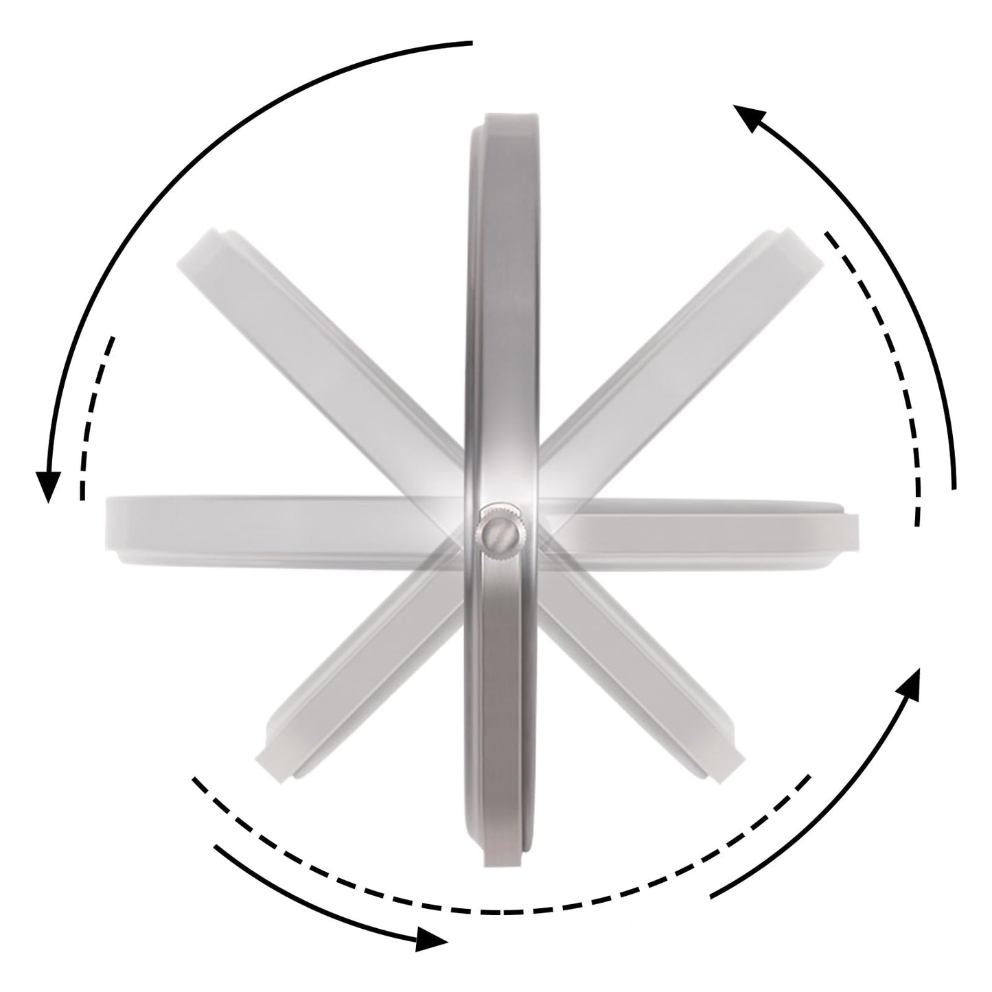 Nicesail 8 Inch Double-Side Shower Shaving Mirror with 5X Magnification Brush Nickel Mirror Magnified 5X Mirror for Wall Bathroom Mirror