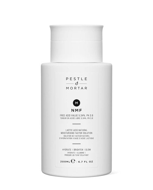 Pestle & Mortar NMF 5.34% Lactic Acid Facial Toner, Pore Minimizing & Hydrating Face Exfoliant, Alcohol Free & Cruelty-Free (6.8 fl oz)