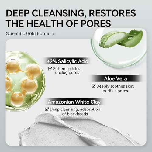 LANBENA Blackhead Remover - Peel Off Mask for Nose & Face, Blackhead Removal Kit 1.05oz