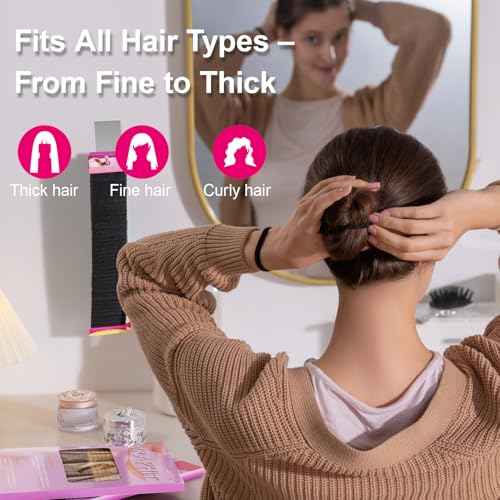 120pc Hair Ties No Damage Snag Free for Thick Hair, Seamless No Pull Elastic Ponytail Holders for Women Girls(Classic 5 Colors)