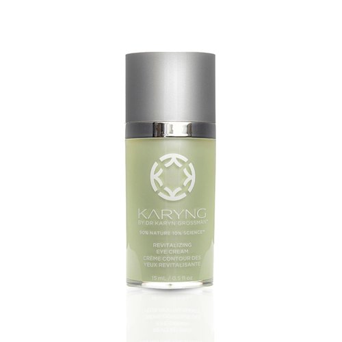 KARYNG Revitalizing Peptide Eye Cream, Organic Anti Aging Eye Cream, Targets Under Eye Puffiness, Fine Lines, Dry Skin and Dark Circles, Soothing Under Eye Treatment, 0.5oz