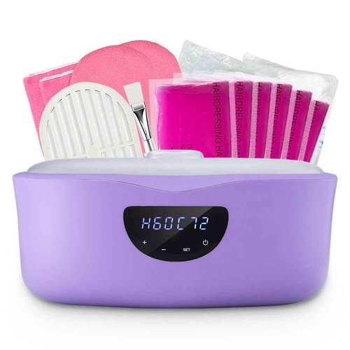 Wahzzi Paraffin Wax Machine for Hands and Feet - Paraffin Bath for Hand and Foot Therapy & Arthritis - Quick Heating 4000ml Paraffin Wax Warmer Kit with Wax Refills