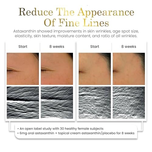 Luxe Beauty Organic Astaxanthin Serum - Concentrated Antioxidants - Also with Organic Rosehip Oil, Clove Oil, Raspberry Seed Oil, and More - Face Serum to Help Prevent Premature Skin Aging