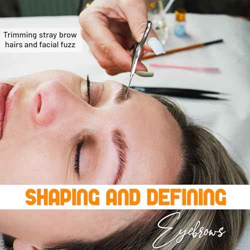 The Cut Factory¢ç Precision Facial Hair Scissor ? Premium Stainless Steel Grooming Tool for Eyebrows, Mustache & Beard ? One Tool, All Power ? No Fillers, Just Luxury