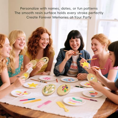 12PC Bamboo Hair Brush - Bulk Bamboo Bristles Detangling Brush for Hair Growth,Massage Scalp & Anti Static HairBrush for Women,Men,Kid(Pack of 12)