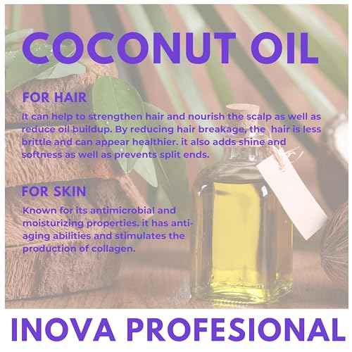 Inova Professional Coconut Oil Shampoo And Conditioner 11 Oz Each