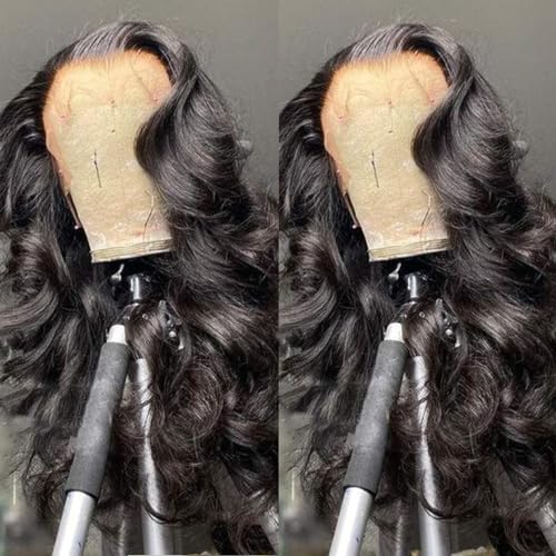 200% Density 13x6 Body Wave Lace Front Wigs Human Hair Wigs For Women HD Lace Glueless Wigs Human Hair Pre Plucked With Baby Hair Natural Hairline