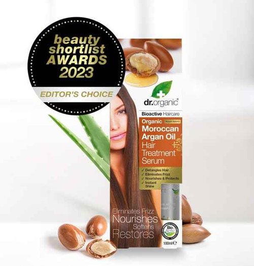 Organic Doctor Moroccan Argan Oil Hair Treatment Serum, 100 mL