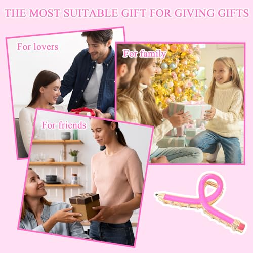 3pcs Pencil Hair Clips, Teacher Hair Claw Clips for Women, Funny Back to School Hair Clip for Thin Hairs, Cute Teacher Hair Clip Barrettes Hair Accessories