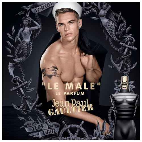 Le Male Le Parfum by Jean Paul Gaultier for Men 2.5 oz Eau de Parfum Intense Spray