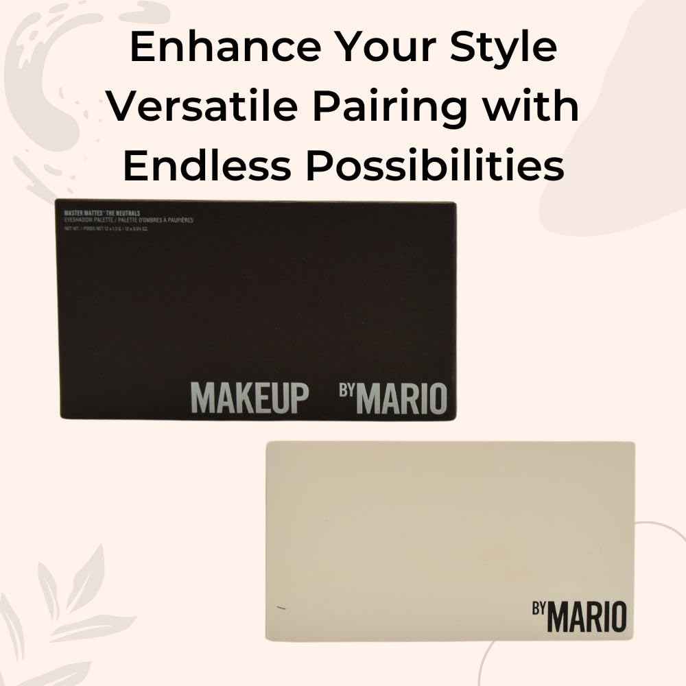 Makeup By Mario Master Mattes Eyeshadow Palette - The Neutrals, 0.65 Ounce (Pack of 1)