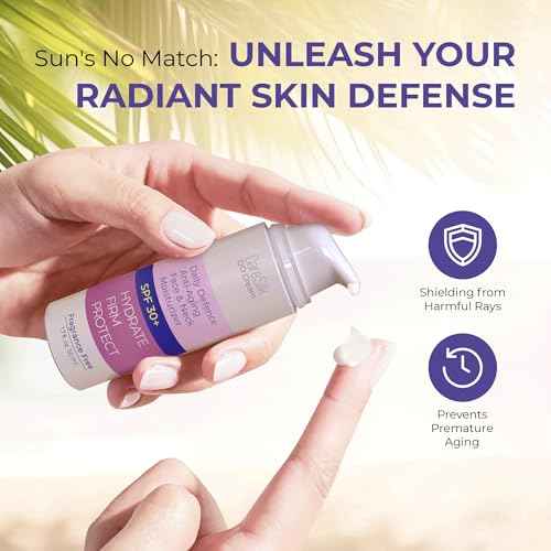 DD Cream Face Moisturizer SPF 30+ ? Daily Defense with Hyaluronic Acid, Collagen & Peptides ? Lightweight, Fragrance-Free, Reef Safe ? 1.7 fl oz (1.7, Women)