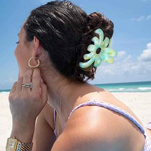 Hair Claw Clips - 3PCS Cute Styling Accessories for Women/Girls, Medium Nonslip Claws for Thin Hair, Strong Hold for Thick Hair