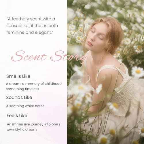 Hair Perfume for Women Long Lasting Pheromone, Hair Body Mist Spray Fragrance Essential Oil Odors Remove, Honey Infused Coconut Chamomile for Hydrating Shine, Alcohol Free, 50 ml