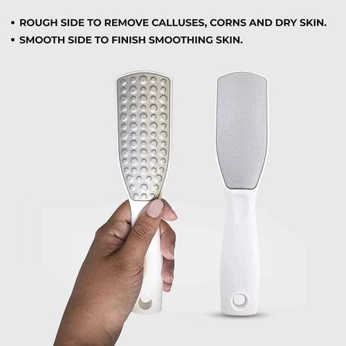 nu119 How to Get Soft Feet | Foot Care Kit Includes 120ml Instant Foot Peel Spray for Calluses Removal, Softening Balm & File | Professional Products to Make Your Feet Soft