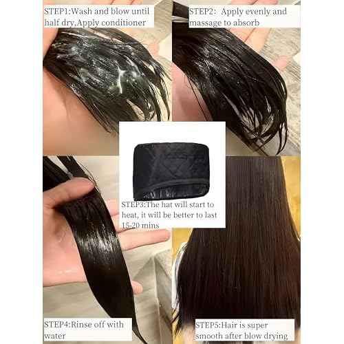 Great For Portable Home Hair Spa Cap, Hair Care Cap, Deep Conditioning, Safe Level 10 Temperature Control, Quick Heat Use