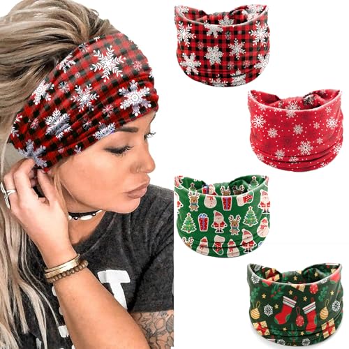 4 Pcs Rainbow Pride Headbands for Women & Men ? LGBTQ+ Love is Love Wide Stretch Hair Bands ? Colorful Festival Yoga Sports Head Wraps for Gay Pride Parade & Daily Wear