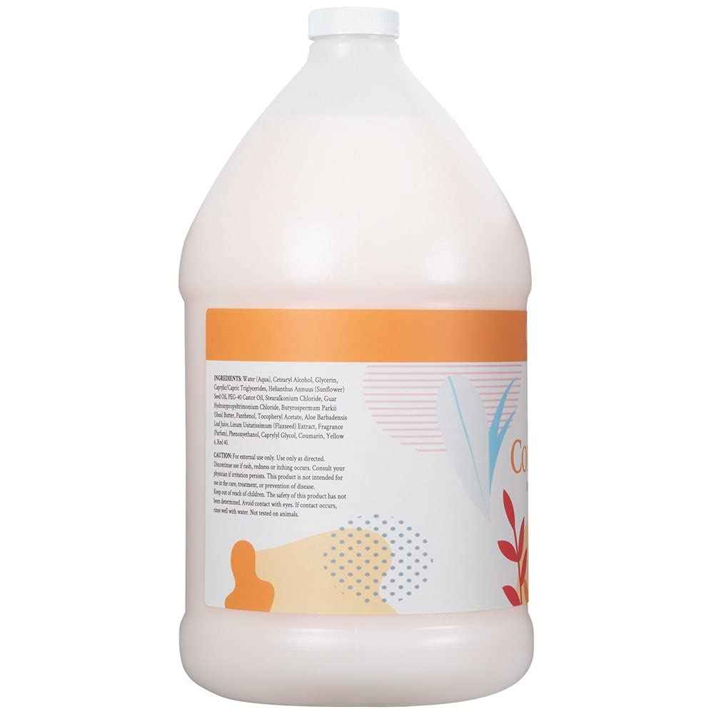 Ginger Lily Farms Botanicals Moisturizing Conditioner for Dry Hair, Coco Mango, 100% Vegan & Cruelty-Free, Coconut Mango Scent, 1 Gallon Refill (Pack of 4)