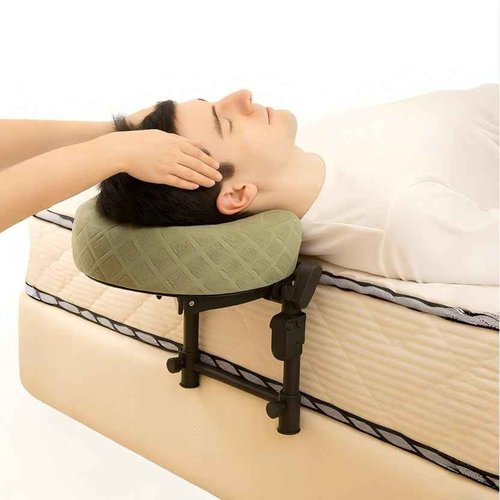 Cxgros Massage Headrest for Bed, Adjustable Massage Face Cradle at Home, Portable Massage Table Kit for Sleeping Mattress, Face Down Pillow After Eye Surgery