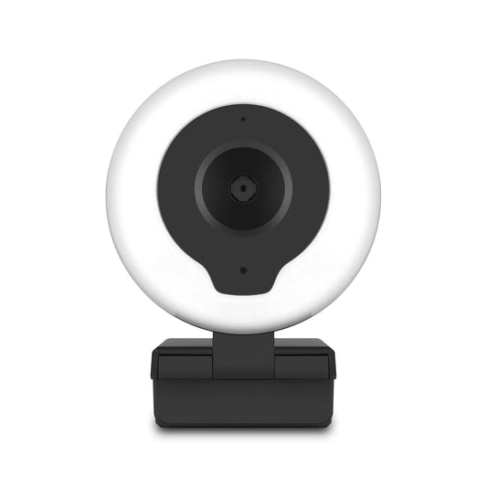 Aluratek 2K HD Ring Light Webcam with Auto Focus w/Tripod