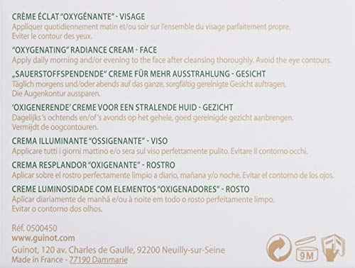 Guinot Bioxygene Oxygenating Radiance Cream for Face, 1.6 oz