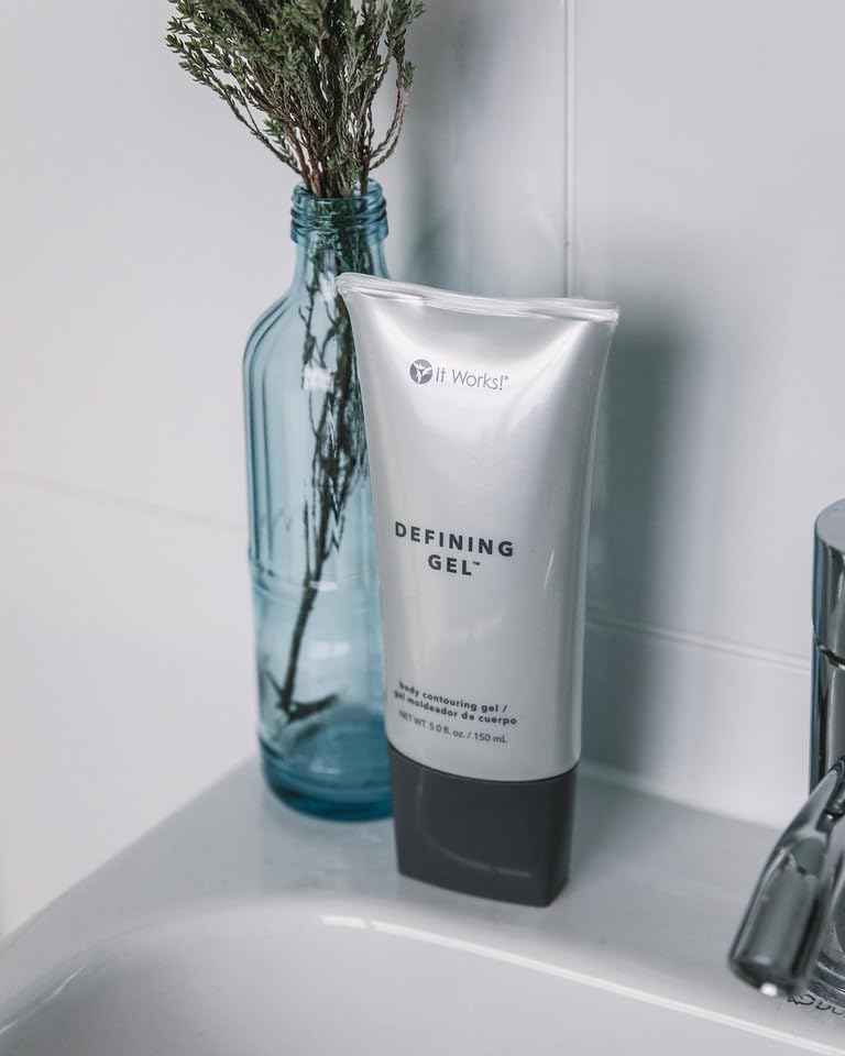 It Works! Defining Gel for Reducing Cellulite and Varicose Veins While Tightening Loose Skin to Firm Abdomen/stomach, Back, Legs and Upper Arms