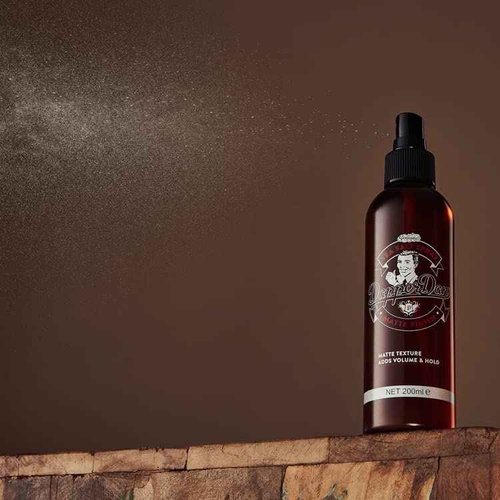 Dapper Dan Matt Paste, High Hold Low Shine Paste for Men 1 x 100ml Sea Salt Spray for Matte Textured Finish 1 x 200ml