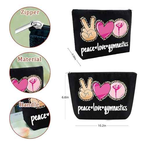 Gymnastics Bag for Girls Cosmetic Bags for Women Sister Friends Small Makeup Gymnastic Gifts Stuff