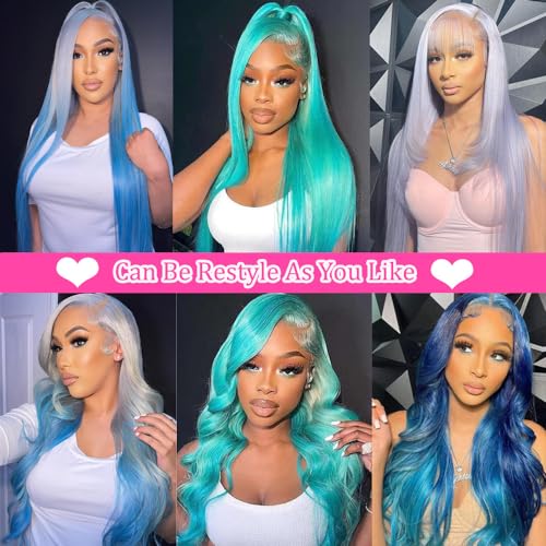 26 Inch 613 Lace Front Wig Human Hair Blonde 13X6 HD Transparent Lace Front Wigs Human Hair 180% Density Blonde Glueless Wigs 613 HD Straight Lace Frontal Wig Pre Plucked