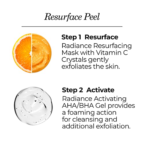 NassifMD Micro-Spa Vitamin C Skin Peel ? AHA BHA Exfoliant with Salicylic Acid