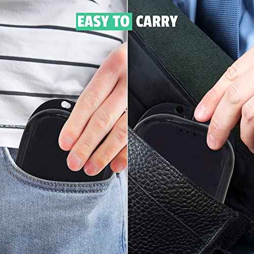 Retainer Case - Pack of 2 - Odorless Mouth Guard Case-Retainer Holder-Ventilated, Durable & Hygienic Night Guard Case for Carrying and Protecting Braces, Partial Dentures & Aligners-3.14 x 3.14 x 1.1