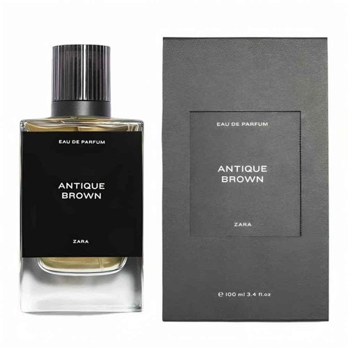 Zara Antique Brown Cologne for Men EDP Eau De Parfum 100 ML (3.4 FL. OZ)