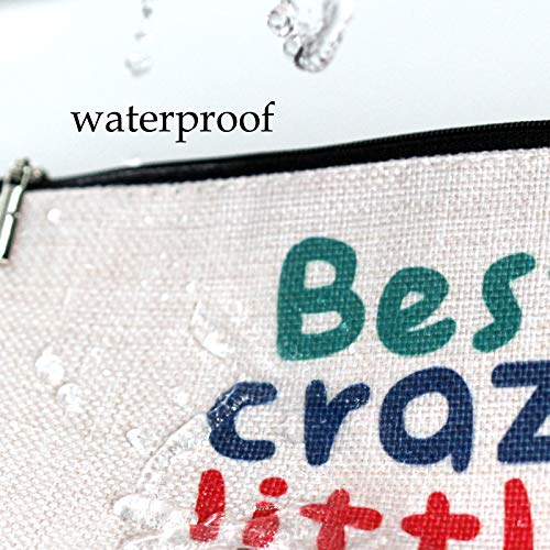 Sewing Gift Women, Quilter Gifts, Gift For Quilter, Seamstress Gift, Funny Quilting Gifts for Quilters, Seamstresses, Unique Humor Novelty Sarcasm Gardening Makeup Bag - Because M is Wrong