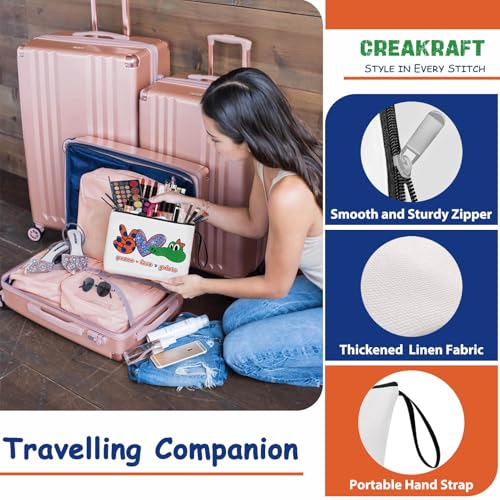 Sport Lover Gift for Girl Makeup Bag Fan Gift for Sports Merch Sport Spirit Peace Love Pouch Travel Vacation Cosmetic Zipper Bag