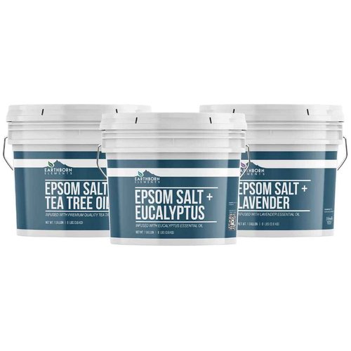 Earthborn Elements Lavender, Eucalyptus, & Tea Tree Epsom Salt Bundle