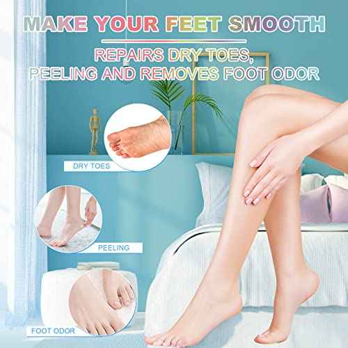 HOSPAN Organic Foot Bath Bombs Gift Set, 12 Essential Oil Rich Foot Soak for Mom and Dad, Handmade Foot Spa Bomb with Wonderful Bubbles, Great for Soothes Sore Tired Feet, Dry Feet Moisturize