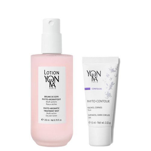 Yon-Ka Hydrating Face Toner and Eye Cream | Facial Toner for Dry or Sensitive Skin and Anti-Aging Under Eye Cream for Dark Circles and Puffiness | Set of 2, 6.76 fl oz and 0.53 oz