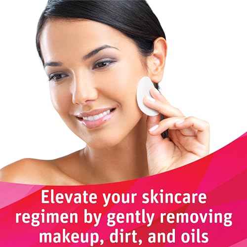 Simply Soft Premium Organic Cotton Rounds, 100 Count (Pack of 3), 100% Cotton Pads, Certified Organic, Hypoallergenic, Soft & Absorbent for Beauty, Cosmetics, Skin Care, Lint Free