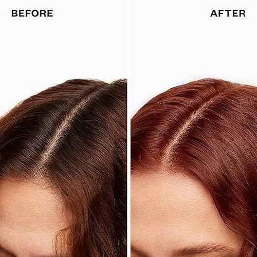 IGK Permanent Hair Color Kit | 6R Smoky Scarlet - Intense Auburn | 100% Gray Color Coverage + Strengthen + Shine | Ammonia Free