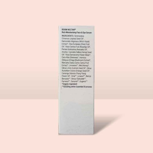Boom Nectar ® Deep Moisturizing Eye & Face Serum for Sensitive Skin, Facial Serums for Aging Skin to Hydrate and Renew Complexion, Vitamin C Serum from BOOM Beauty by Cindy Joseph - 1 Oz