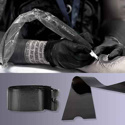 125pcs Pen Bags - Tattoo Cord Sleeves Black Clip Cord Covers Wrap