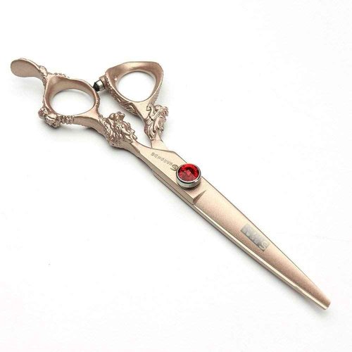 AXEMOORE Hair Scissors 6/7/8/9-inch 440C High Hardness For Hairdressers Haircuts Cuttinging Scissors Professional Haircut(6 inch-2pc)