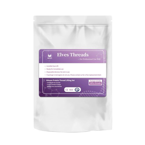Elves Threads Lift for Face Whole Body Lifting/Screw Mono Threads for Eye lift/Protein Threads for Face/ 20pcs