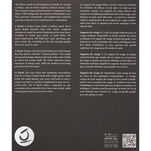 ?Shave Nickel Plated S Shaving Stand